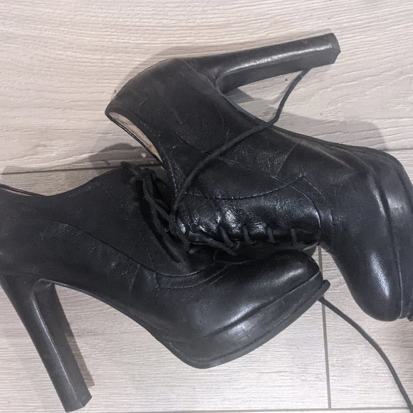 Nine West Genuine Leather Booties - Size 7.5 - Picture 6 of 6